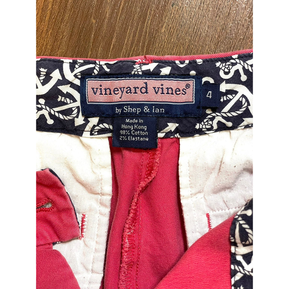 Vineyard Vines Women Shorts size 4 Pink - Picture 3 of 6